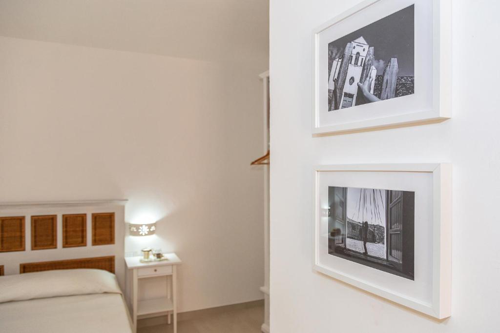 Postel nebo postele na pokoji v ubytování Elune B&B