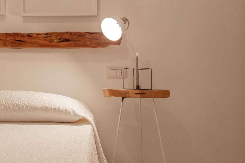 Postel nebo postele na pokoji v ubytování Elune B&B