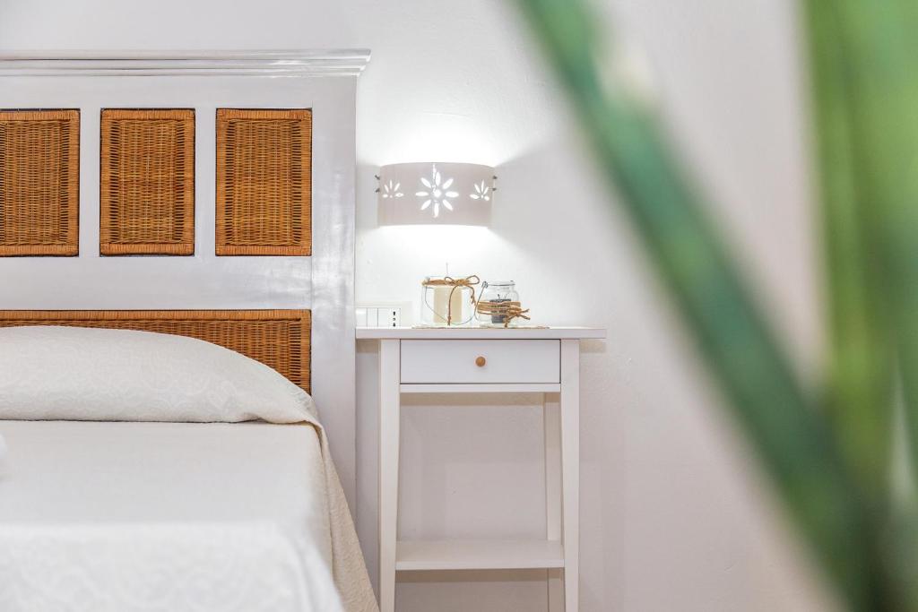 Postel nebo postele na pokoji v ubytování Elune B&B