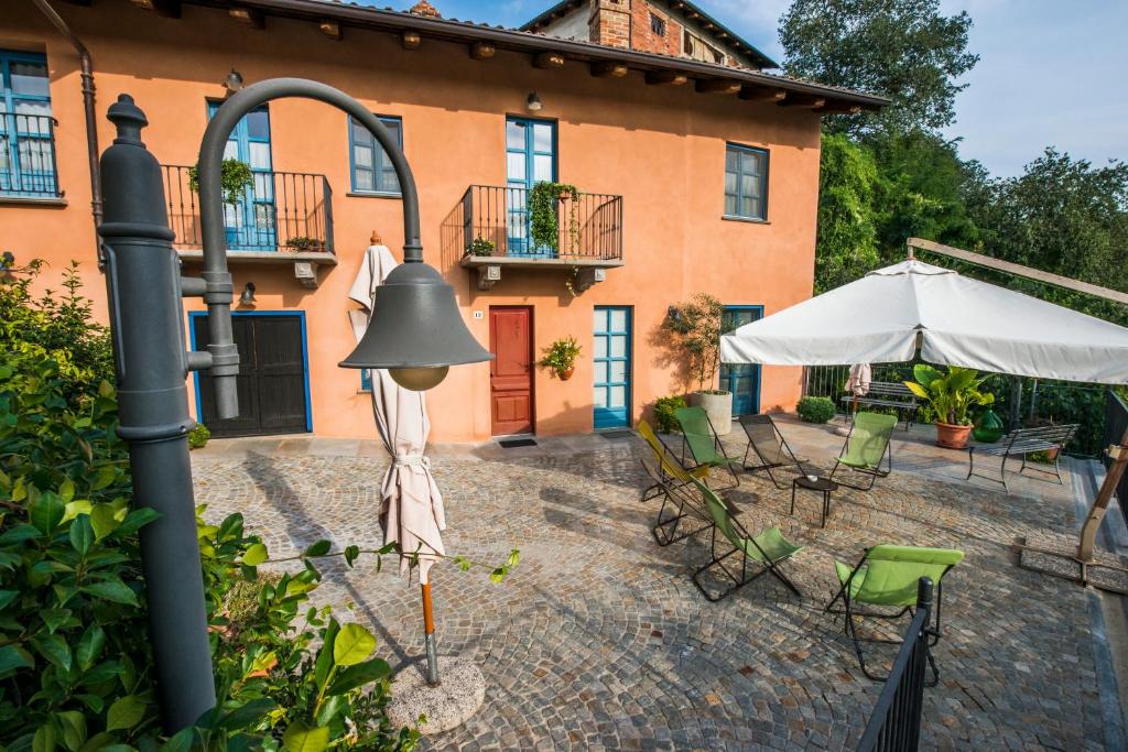 Zahrada ubytování Albergo Ristorante Garibaldi