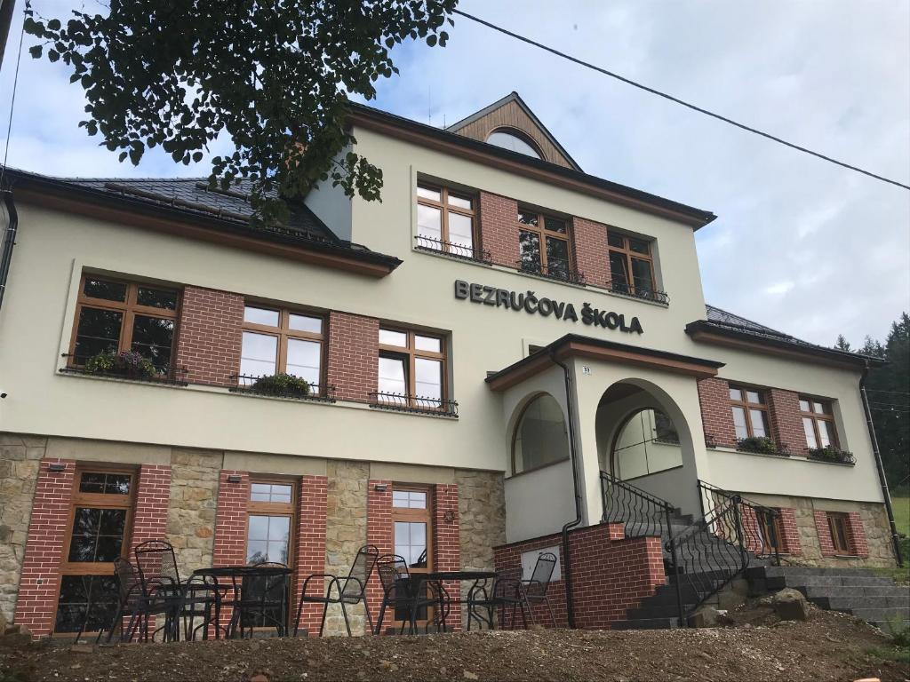 Budova, kde se penzion nachází