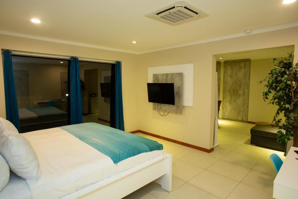 TV a/nebo společenská místnost v ubytování Hotel Islander Bonaire