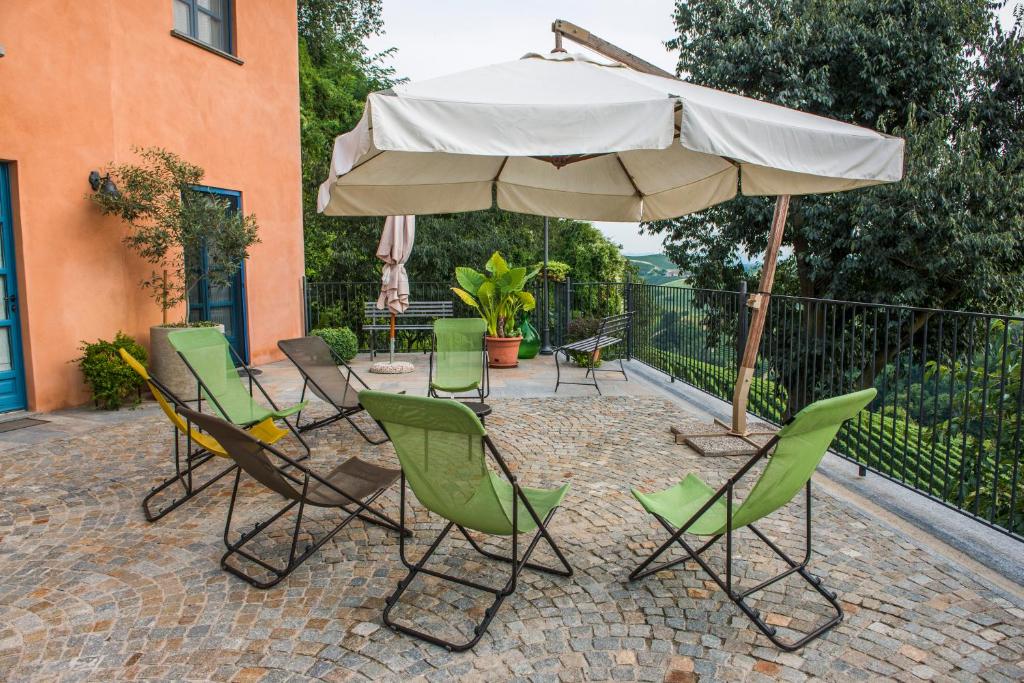 Patio nebo venkovní prostory v ubytování Albergo Ristorante Garibaldi