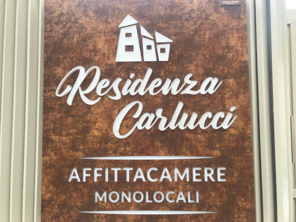 Certifikát, hodnocení, plakát nebo jiný dokument vystavený v ubytování Residenza Carlucci