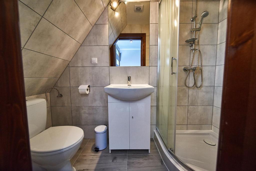 Ванная комната в Sierockie Szczyty