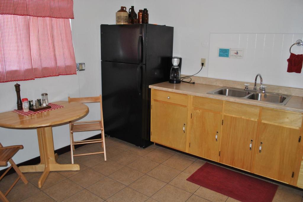 Kuchyň nebo kuchyňský kout v ubytování Aspen Inn