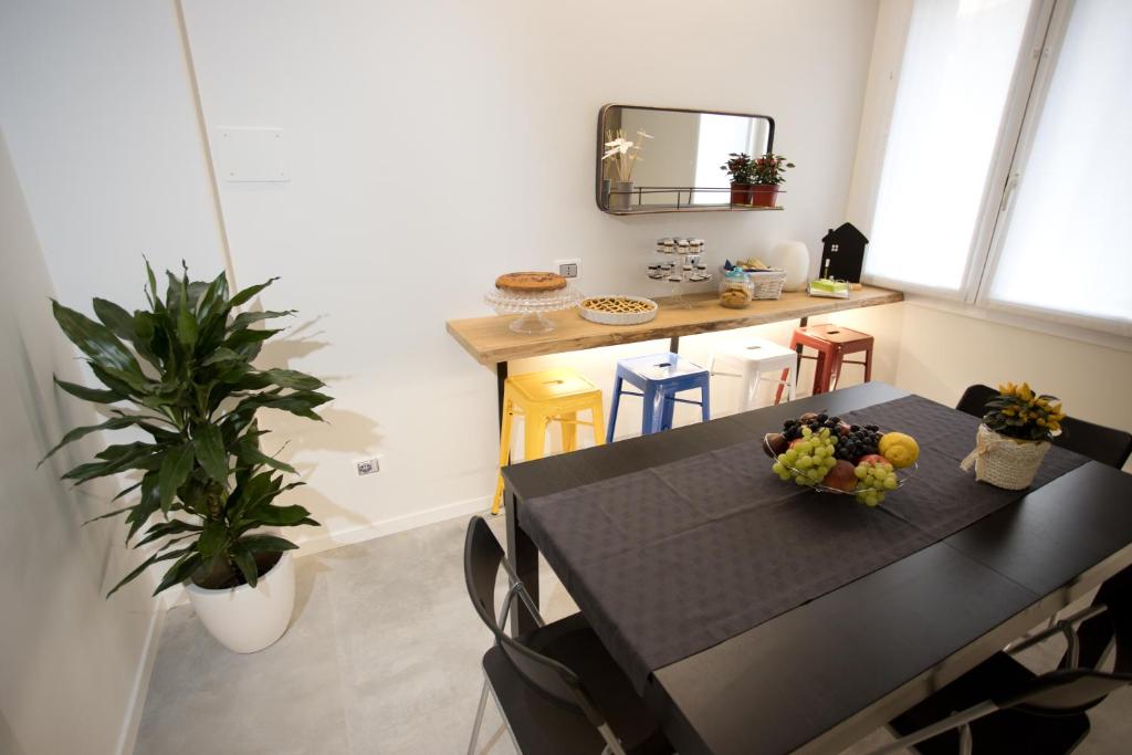 TV a/nebo společenská místnost v ubytování Casa Elisa Dimora Urbana