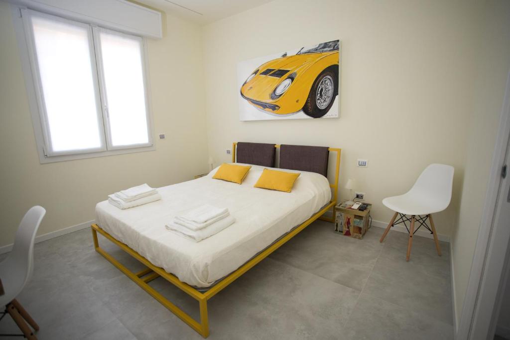 Postel nebo postele na pokoji v ubytování Casa Elisa Dimora Urbana