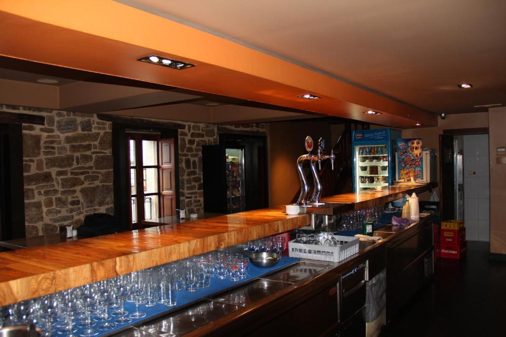 Lounge nebo bar v ubytování Posada Calera