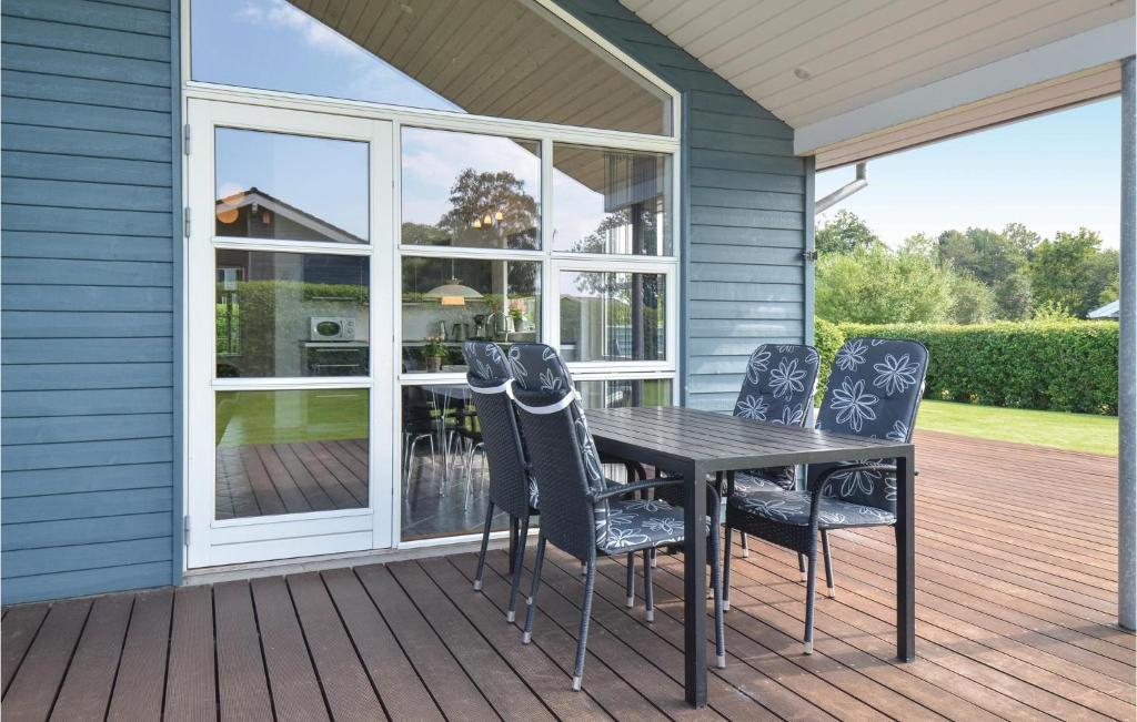 Balkón nebo terasa v ubytování Holiday Home Metholmvej
