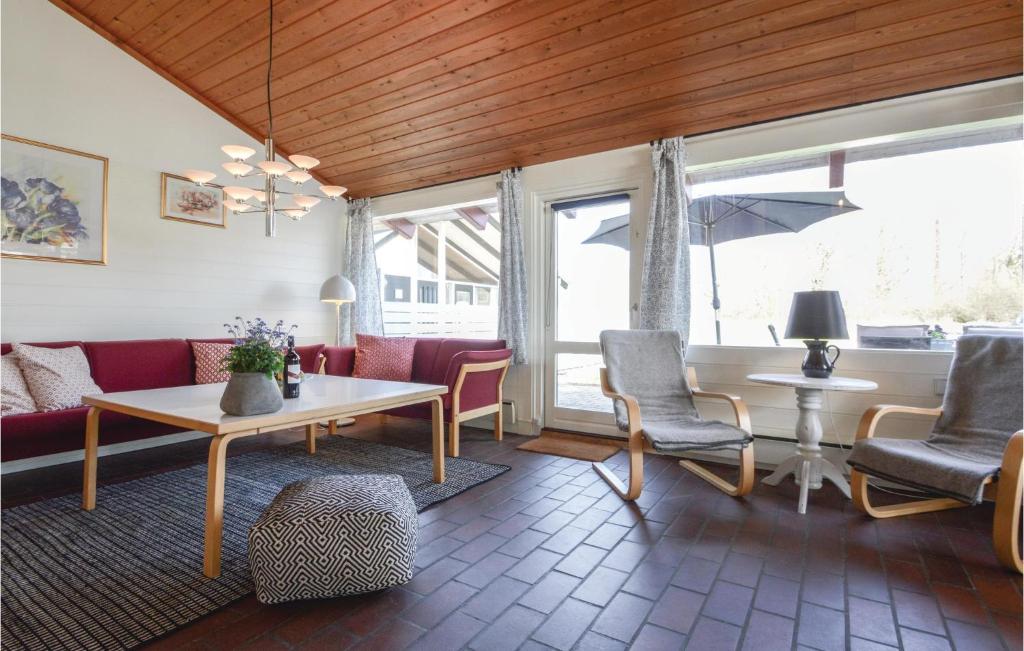 Posezení v ubytování Two-Bedroom Holiday Home In Aabenraa