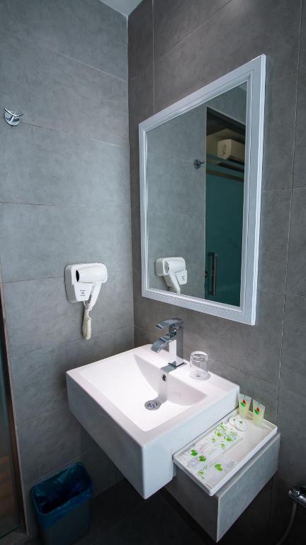 Koupelna v ubytování Hotel 99 Sepang KLIA & KLIA2