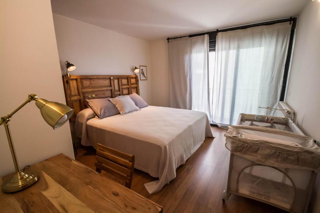 Posteľ alebo postele v izbe v ubytovaní Mi Villa Arévalo