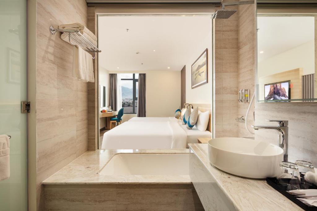 לאקי סאן הוטל נה טראנג ביץ׳ Lucky Sun Hotel Nha Trang Beach – תמונה 3