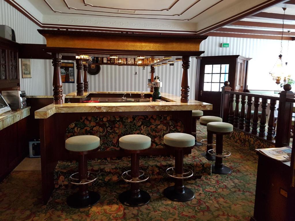 Lounge nebo bar v ubytování Der Quellenhof