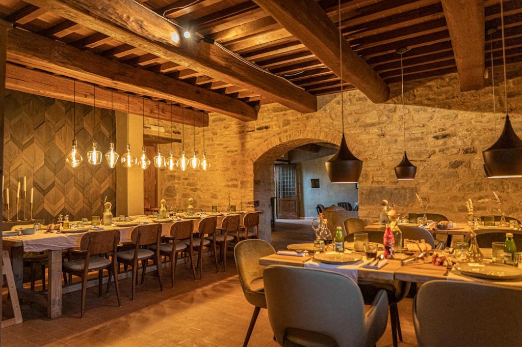 Restaurace v ubytování Borgo Castello Panicaglia