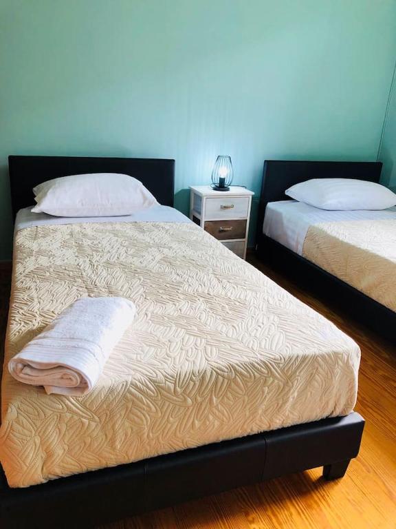 Postel nebo postele na pokoji v ubytování Appartamento centrale