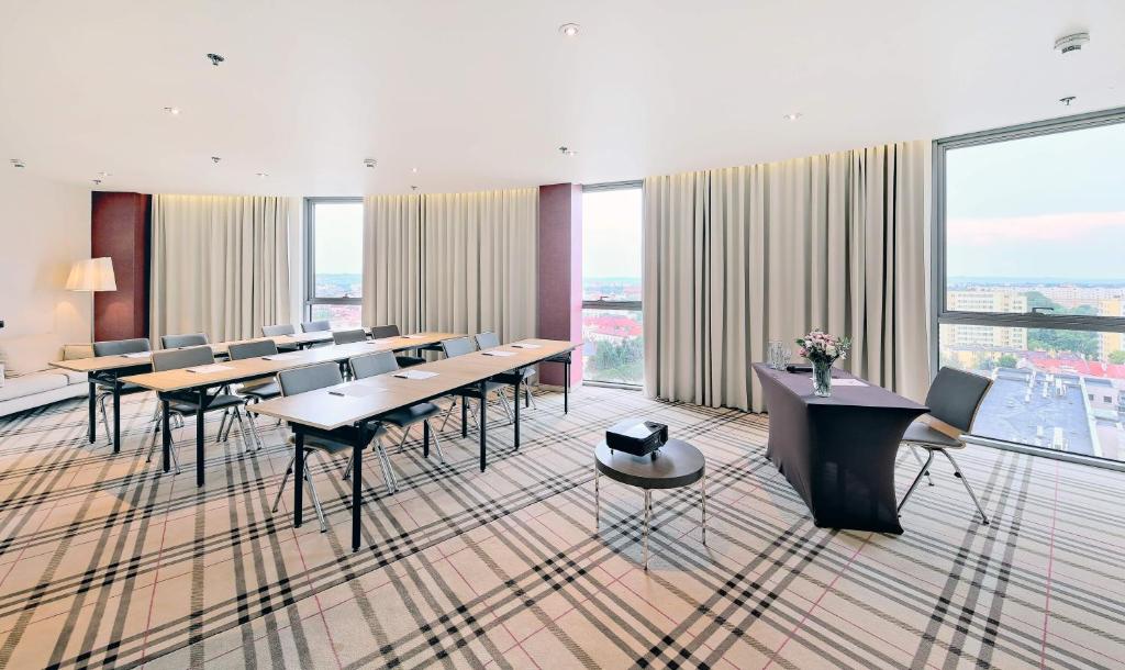 Posezení v ubytování Hotel Rzeszów