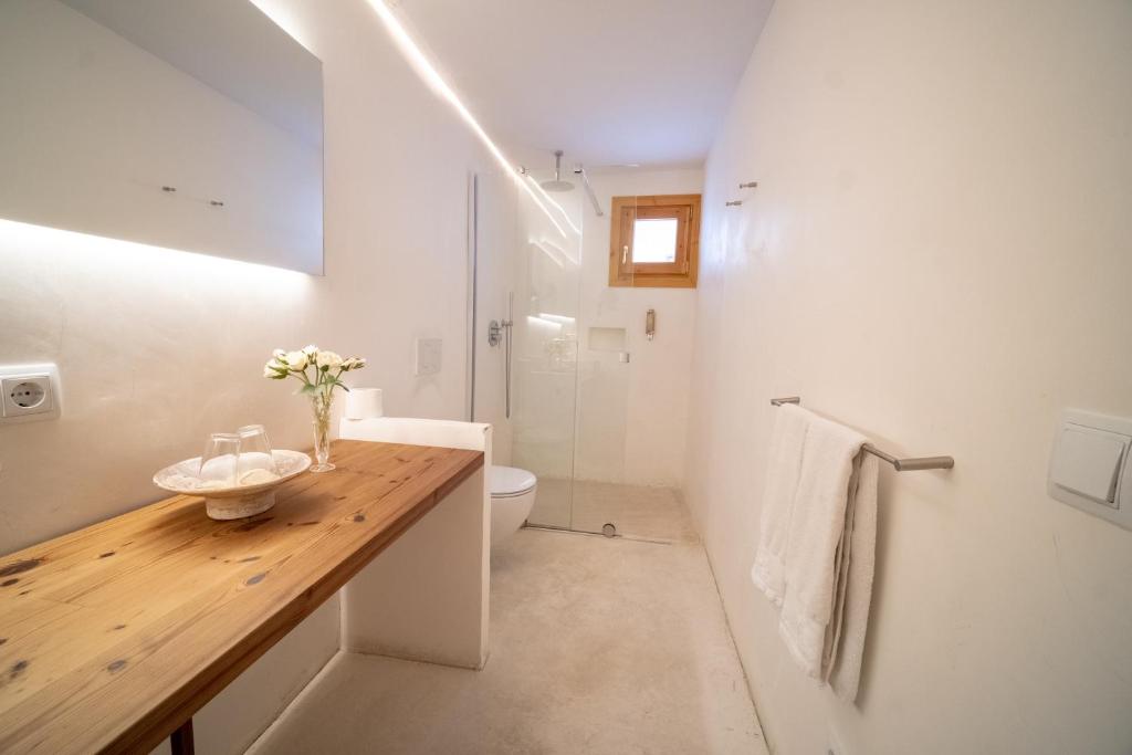 Koupelna v ubytování Hotel Forn Nou