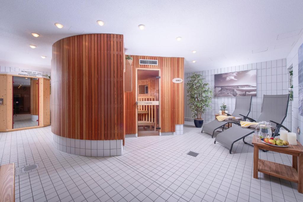 Posezení v ubytování Hotel Villa Halliger