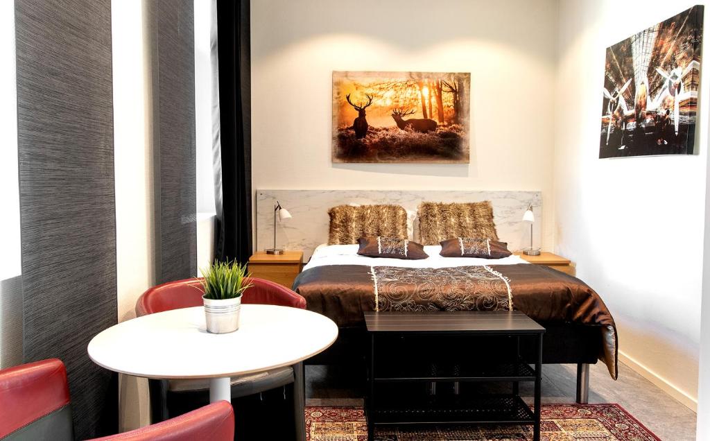 Posezení v ubytování City HotelApartment