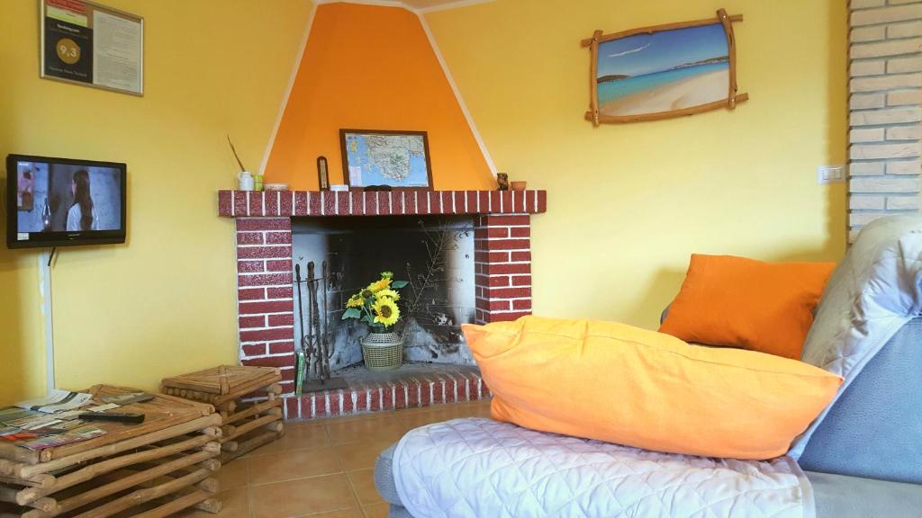 Posezení v ubytování Vacanze Mare Teulada