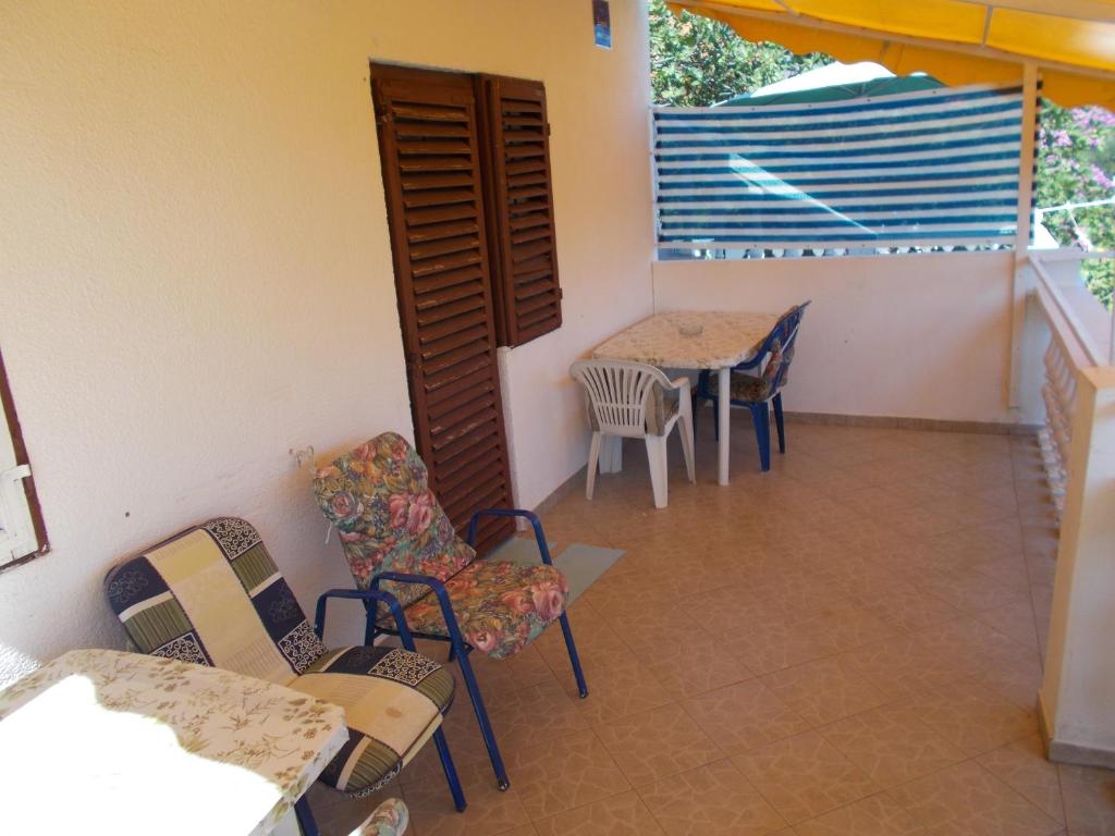 Balkón nebo terasa v ubytování Apartments 031