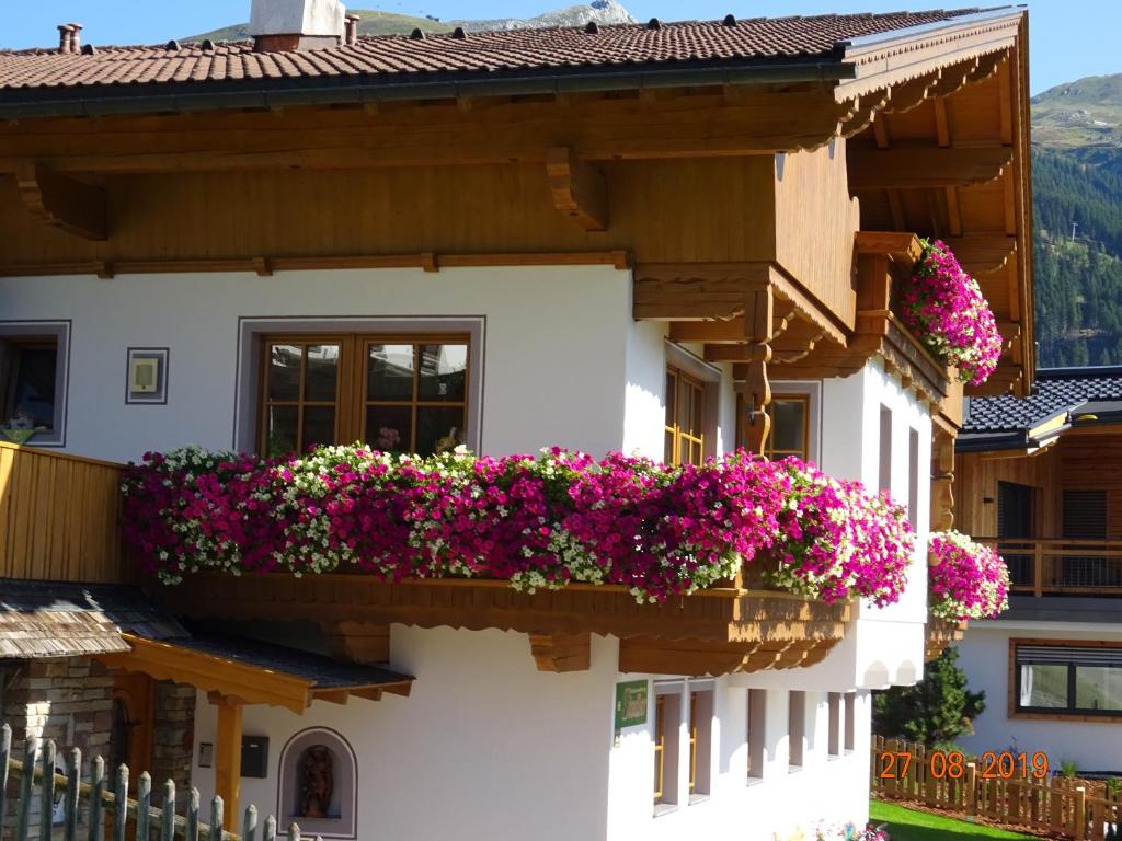 Balkón nebo terasa v ubytování Haus Anna