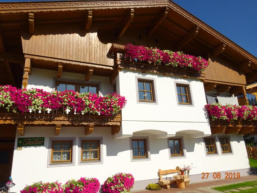 Balkón nebo terasa v ubytování Haus Anna