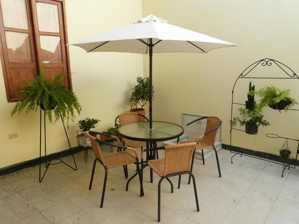 Siseõu või muu väliala majutusasutuses Hostal Antonio