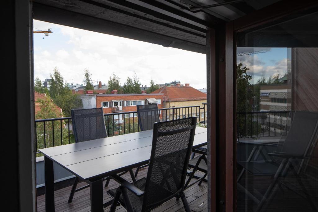 Balkón nebo terasa v ubytování Hotel B&B Gränden