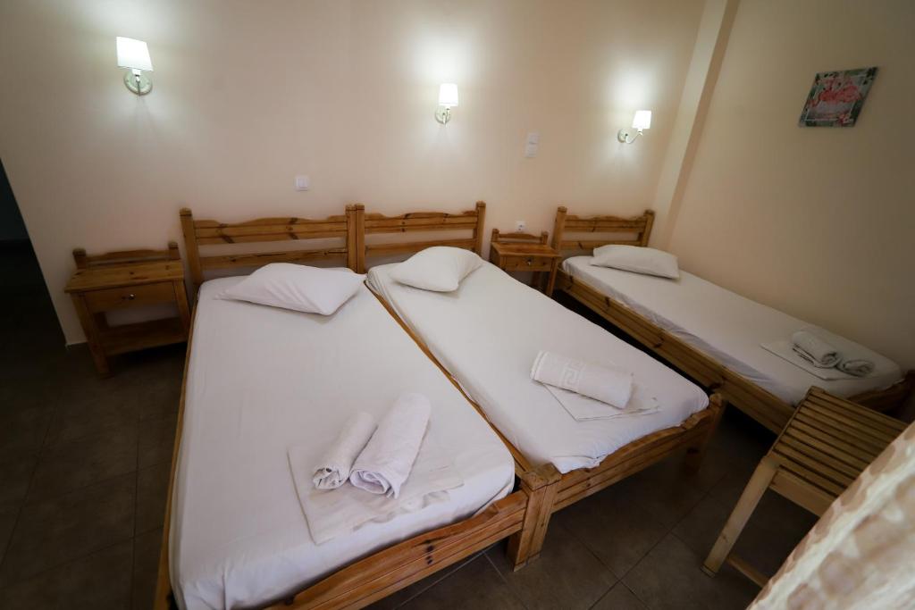 Postel nebo postele na pokoji v ubytování Europe Hotel