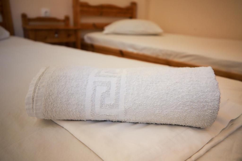 Postel nebo postele na pokoji v ubytování Europe Hotel
