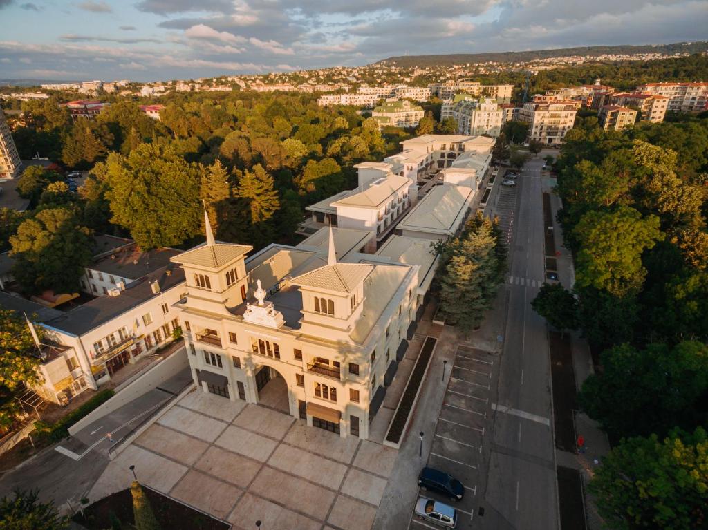 an overhead view of a building in a city at Primorski Hotel in St. St. Constantine and Helena