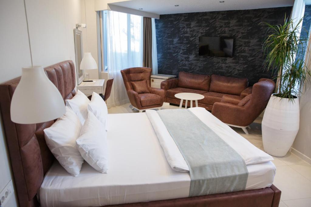 Istumisnurk majutusasutuses Hotel Crystal Light