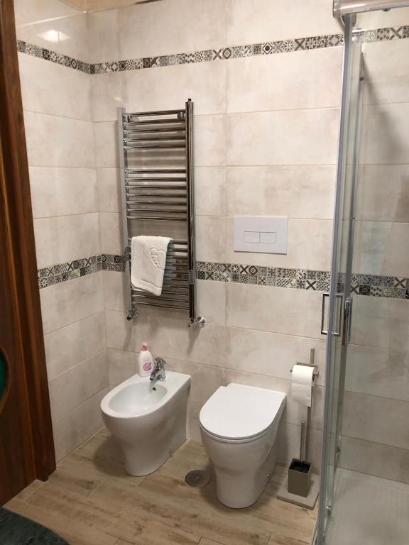 Kúpeľňa v ubytovaní B&B IL CAVALIERE