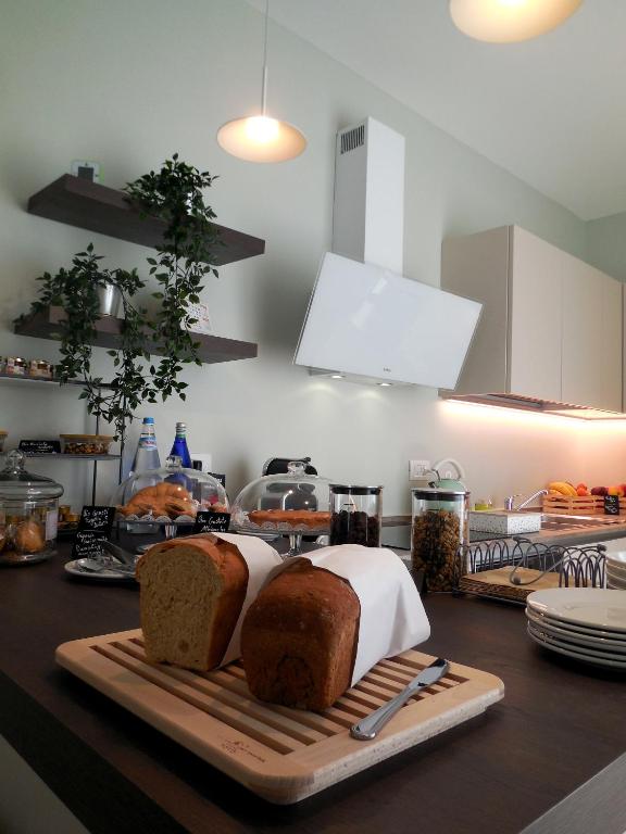 Kuchyň nebo kuchyňský kout v ubytování Le Mandragole B&B