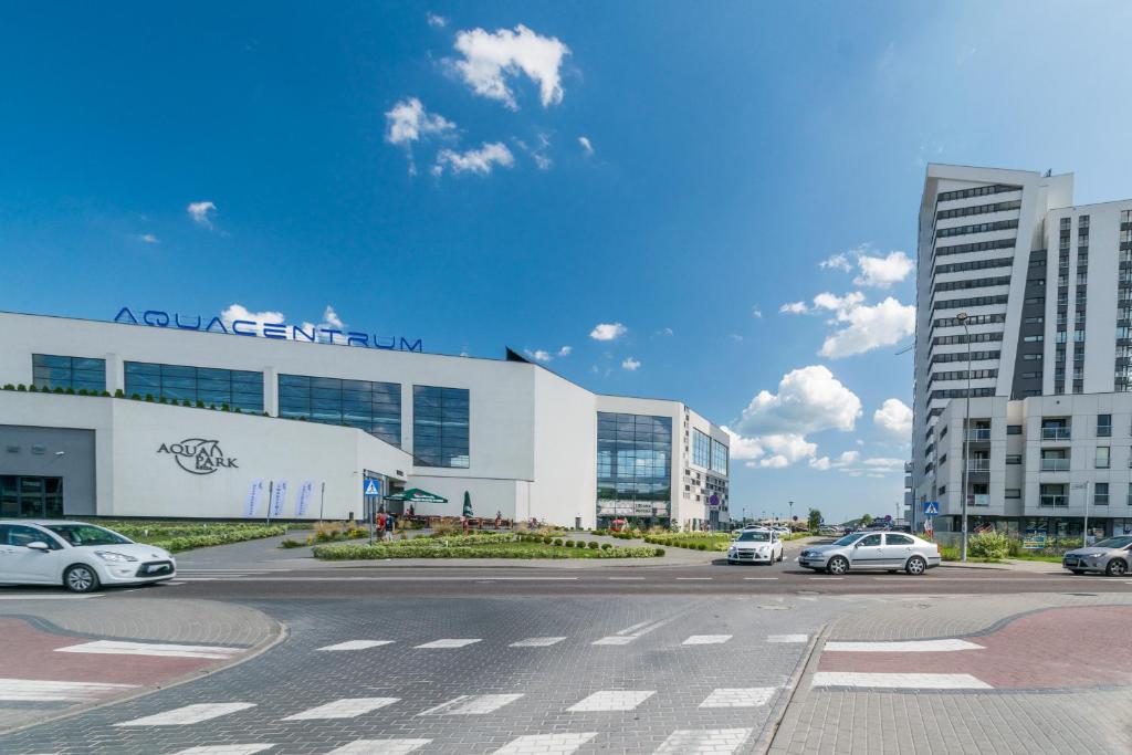 Apartament AquaTower Oliwia & Laura REKIN - Two-Bedroom Apartment With Terrace And Sea View