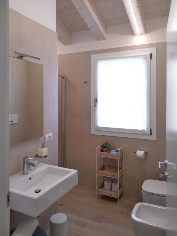 Koupelna v ubytování Le Mandragole B&B