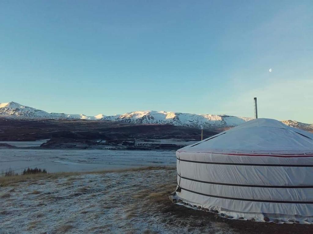 Příroda nedaleko luxury tent
