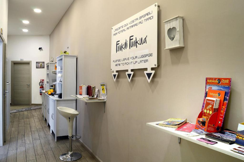 Kuchyňa alebo kuchynka v ubytovaní B&B Funikuli Funikula