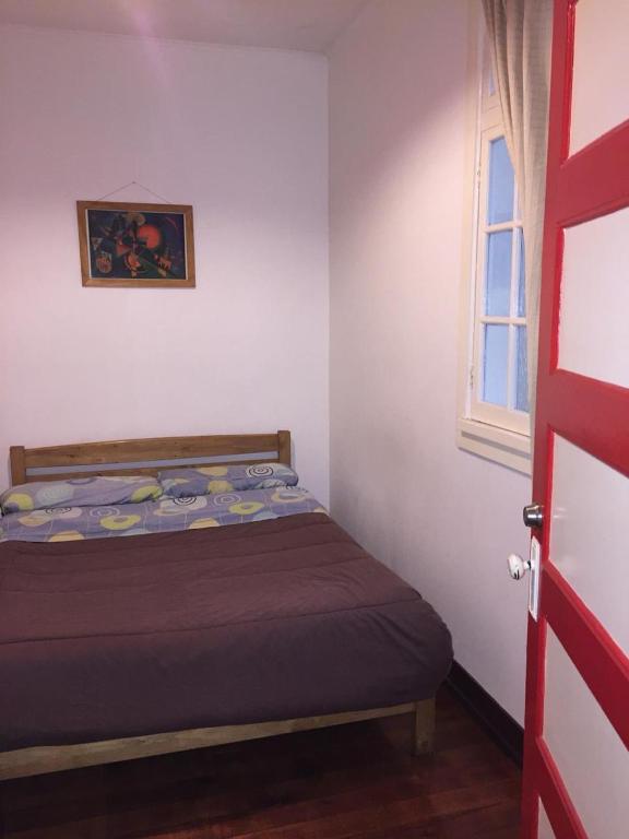 Postel nebo postele na pokoji v ubytování Lemuria Hostel