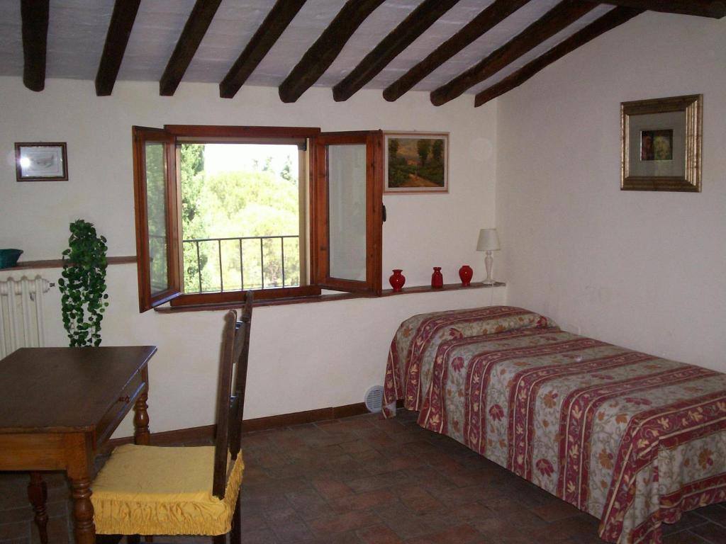 Posteľ alebo postele v izbe v ubytovaní Podere Il Caggio Rooms