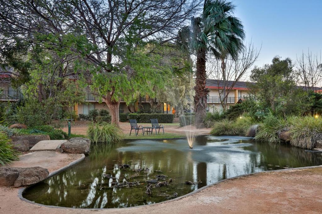 Zahrada ubytování Mildura Inlander Resort