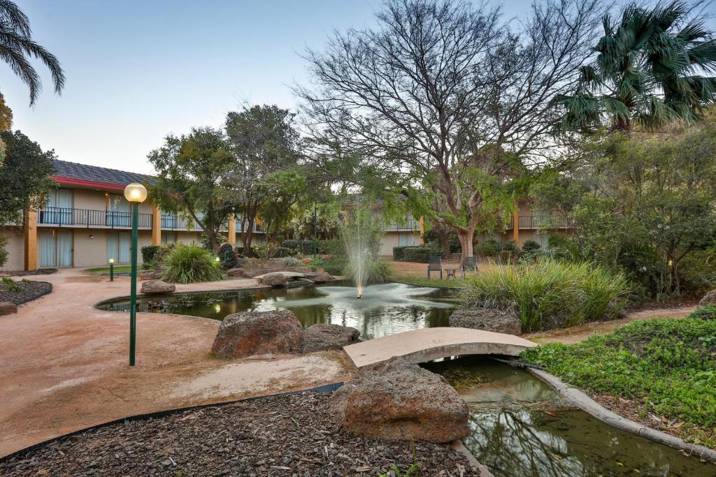 Zahrada ubytování Mildura Inlander Resort
