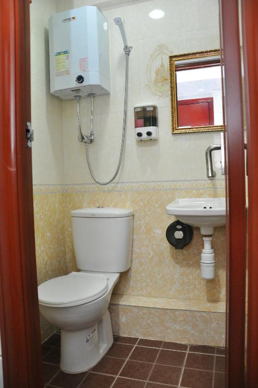 Koupelna v ubytování Pearl Premium Guest House(10/F)