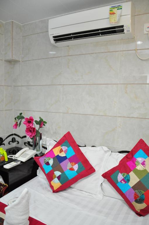 Postel nebo postele na pokoji v ubytování Pearl Premium Guest House(10/F)