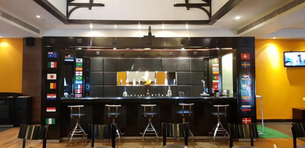 Lounge nebo bar v ubytování Greenpark Chennai