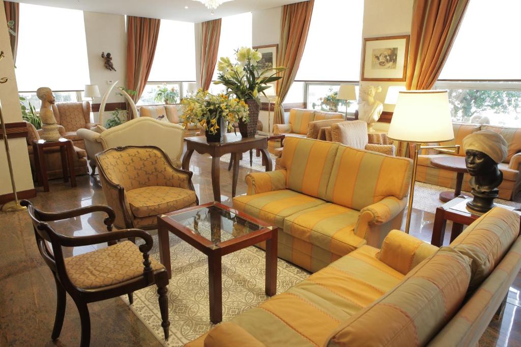 Posezení v ubytování Hotel Bristol