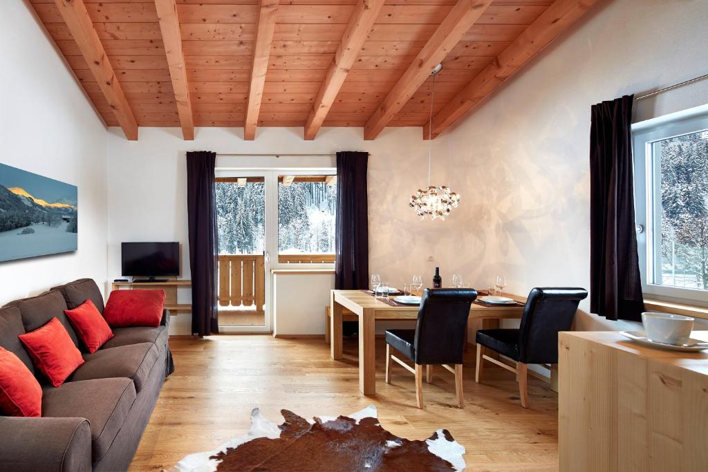 Posezení v ubytování Kitz Mountain Living